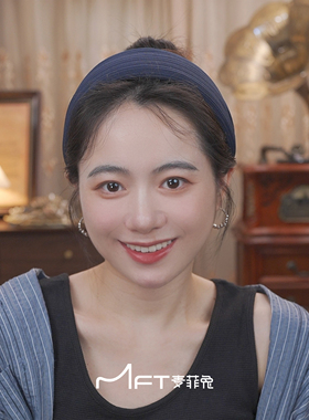 云边发箍高颅顶多色加宽发箍韩系运动发带式头箍针织显脸小发饰