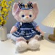 Plush doll ນອນໝອນ M ຂະຫນາດ Lina Lina doll rag doll Beier ໃຫ້ຂອງຂວັນວັນເກີດຂອງເດັກຍິງ