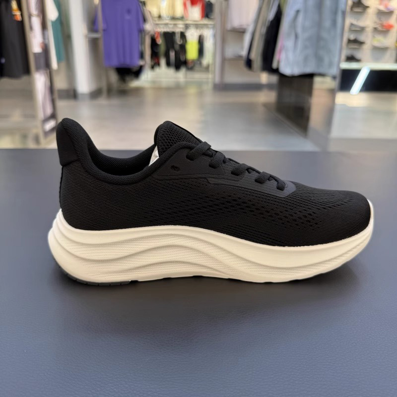 安踏轻云2丨跑步鞋女网面透气运动鞋轻便软底休闲鞋女122535509R - 图1