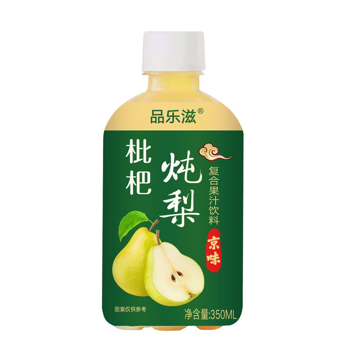 枇杷炖梨350ml×12瓶果汁饮料0脂0蔗糖雪梨饮品开胃宝妈儿童梨汁 - 图3