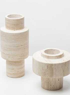 圆球正方客厅小凳子大理石寂风