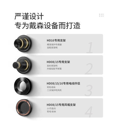 吹风机支架置物架子壁挂戴森HD16吸盘磁吸风筒架挂架收纳dyson - 图2