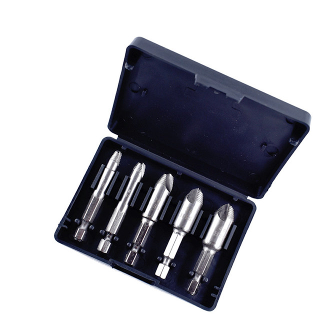 Wire-breaking remover magic tool screws to remove the broken head