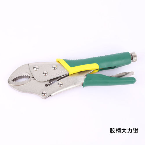 大力钳c型钳子大开口多功能大力夹钳万用压力钳宽口木工固定工具 - 图2
