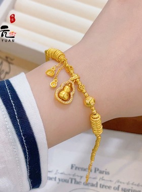 【佛糖】招财来财镶钻葫芦盘缠