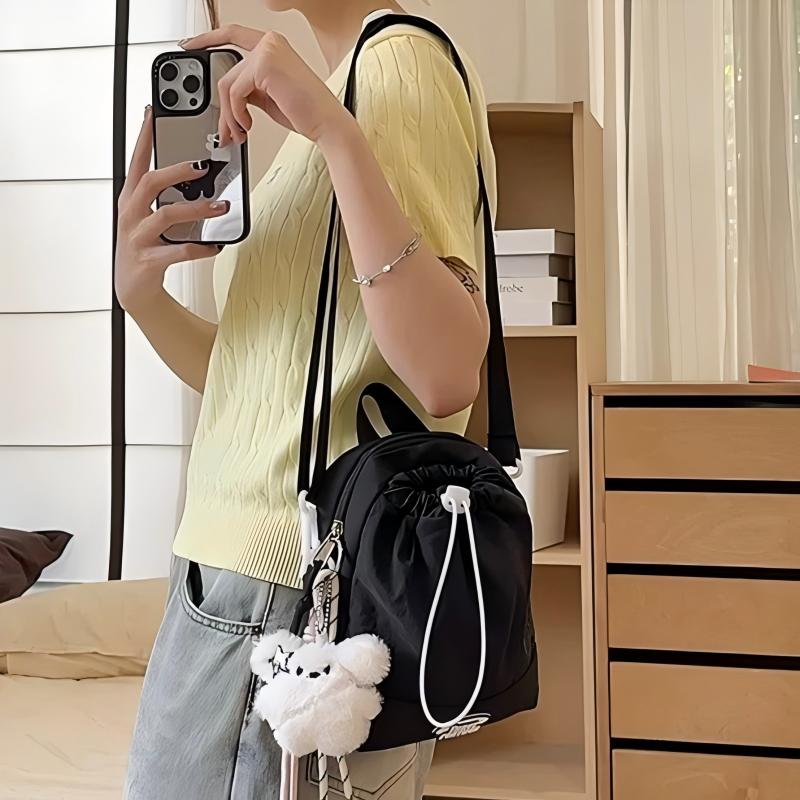 Niche design water cup bag mobile phone bag water bottle bag water cup portable bag casual cute one-shoulder cross-body small bag for women