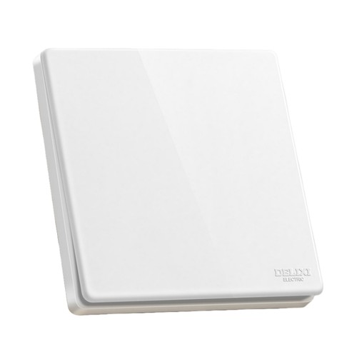 德力西cd827s开关插座单开双控五孔家用86型暗装瓷感白色亮光面板 - 图3