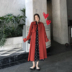◆ ASM ◆ 2019 mùa xuân mới khí retro váy đầm cổ chữ V đầm voan nữ dài - váy đầm đầm body dự tiệc váy đầm
