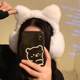Cute cat ear cycling anti-freeze and cold-proof earmuffs