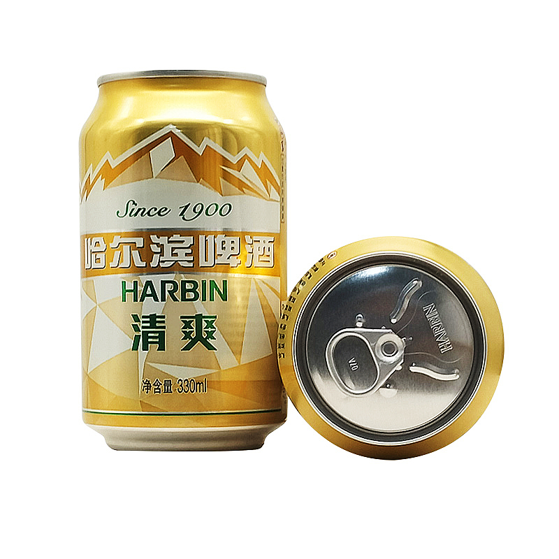 Harbin/哈尔滨啤酒 清爽 小拉罐 330ml 哈尔滨清爽啤酒 正品新货 - 图2