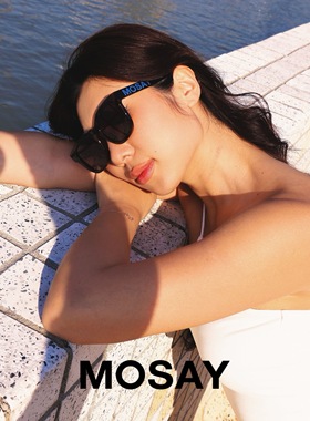 MOSAY夏季新款复古墨镜圆脸显瘦