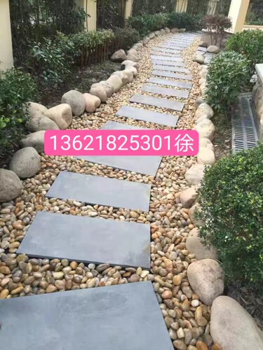 花园石头装饰庭院水池围边鹅卵石毛石水池底部装饰大头荷花池公园 - 图0