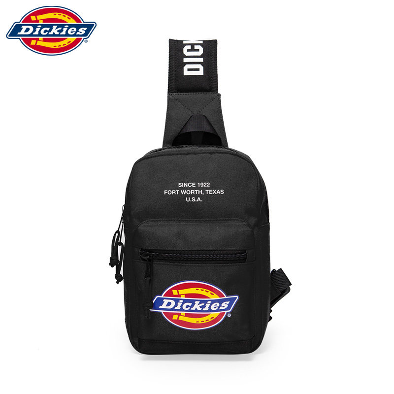 dickies 2020新款户外潮牌印花腰包 esqueleto男士包袋