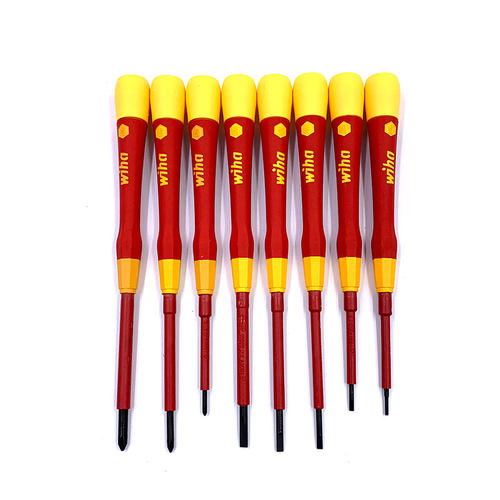 德国wiha威汉进口2270 2271P绝缘一 十字螺丝刀电工弱电VDE螺丝批 - 图3