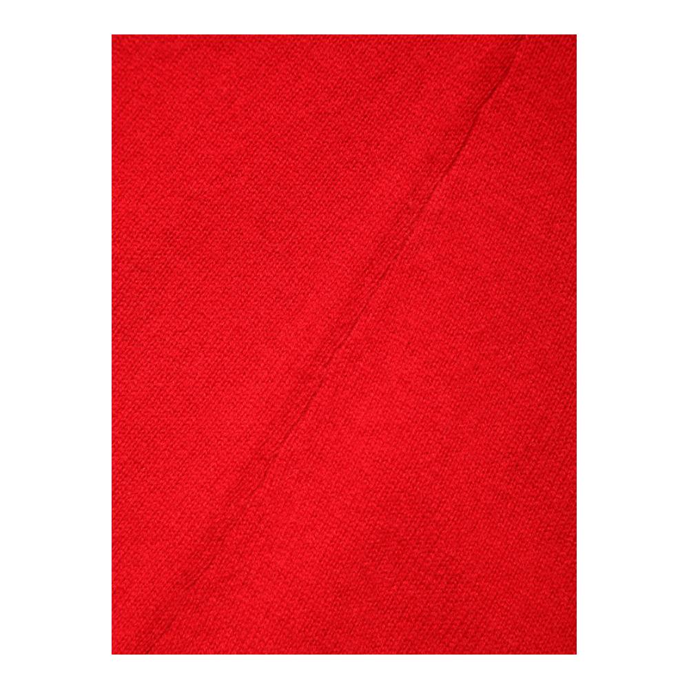 wdls /维多拉斯红色羊毛圆领针织衫 魅力惠毛针织衫