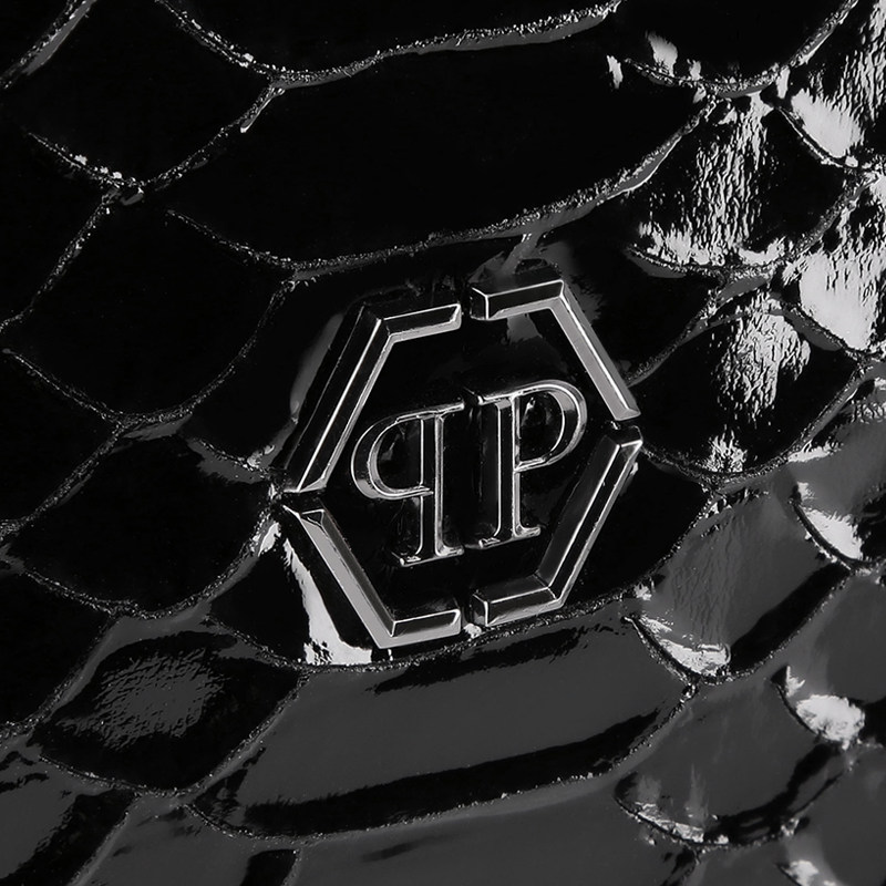 philippplein女士六角形logo单肩包 魅力惠折扣直营女士包袋