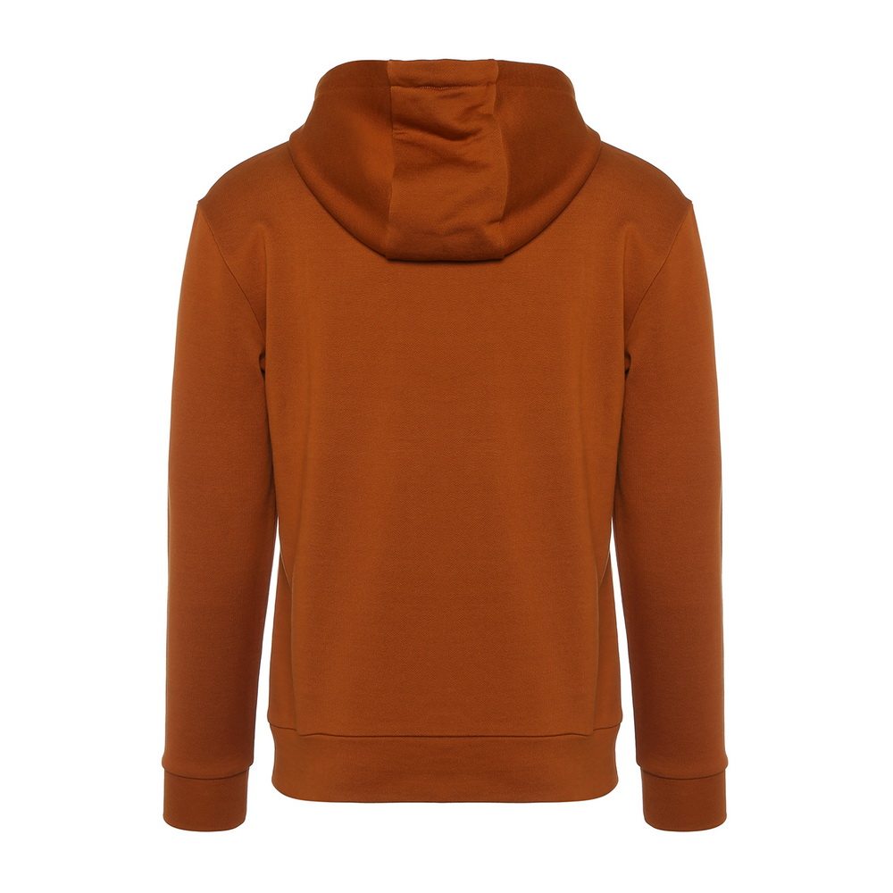 david naman砖红色连帽印花卫衣 魅力惠卫衣