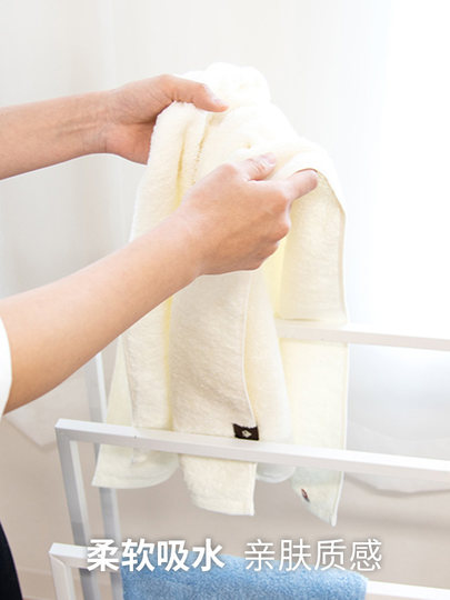 Japanese Oka imported Japanese towels, household face washing pure cotton absorbent face wipe towels, soft long velvet bath towels