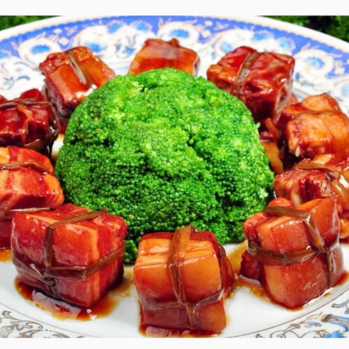 芋厨稻香肉宫廷稻香肉红烧肉稻草五花扎肉350克*20盒苏浙沪皖包邮 - 图3