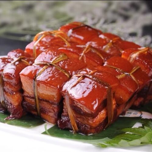 芋厨稻香肉宫廷稻香肉红烧肉稻草五花扎肉350克*20盒苏浙沪皖包邮 - 图2