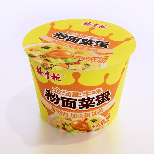 杨掌柜旗舰店粉面菜蛋6桶装粉丝麻辣烫粉菜蛋面泡面金汤肥牛美味 - 图3