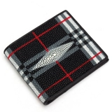 Модный ультратонкий короткий бумажник, из натуральной кожи