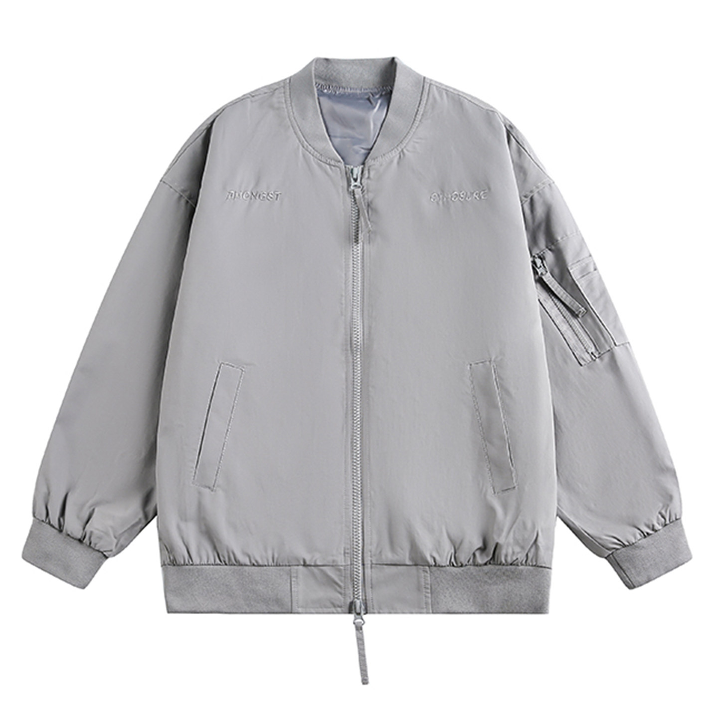 悟空有货美式复古刺绣飞行员夹克男女春季潮牌宽松百搭休闲棒球服,淘宝优惠券,粉丝福利购,淘宝优惠卷