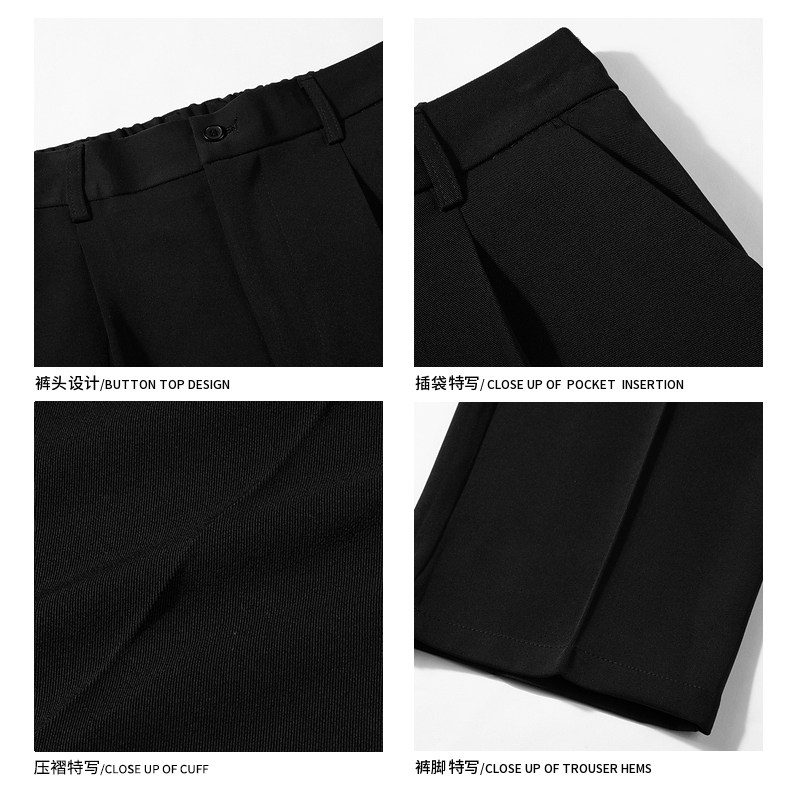 悟空有货复古简约纯色垂感西裤男女潮牌街头bf风宽松阔腿休闲长裤,淘宝优惠券,粉丝福利购,淘宝优惠卷