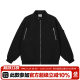 American high street zipper stand collar workwear bomber jacket