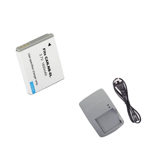 适用 佳能IXUS 85 95 105 200 210 310 CCD相机NB-6L电池+充电器 - 图3