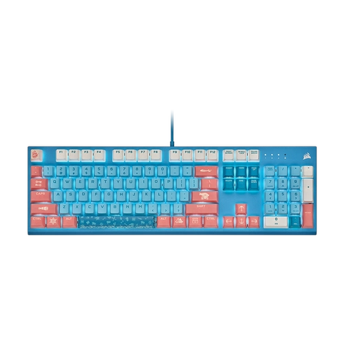 Американский бизнес пиратский корабль RGB Game Mechanical Keyboard Original Cherry Wans Office E -Sports PBT PBAL Wired Keyboard Macro