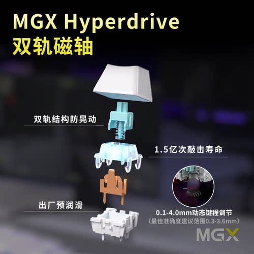 美商海盗船K70 PRO TKL磁轴机械键盘游戏电竞专用8K回报率PBT键帽 - 图2