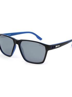 代购Kodak男士太阳镜偏光UV400防护可配近视渐进镜片方形黑色蓝