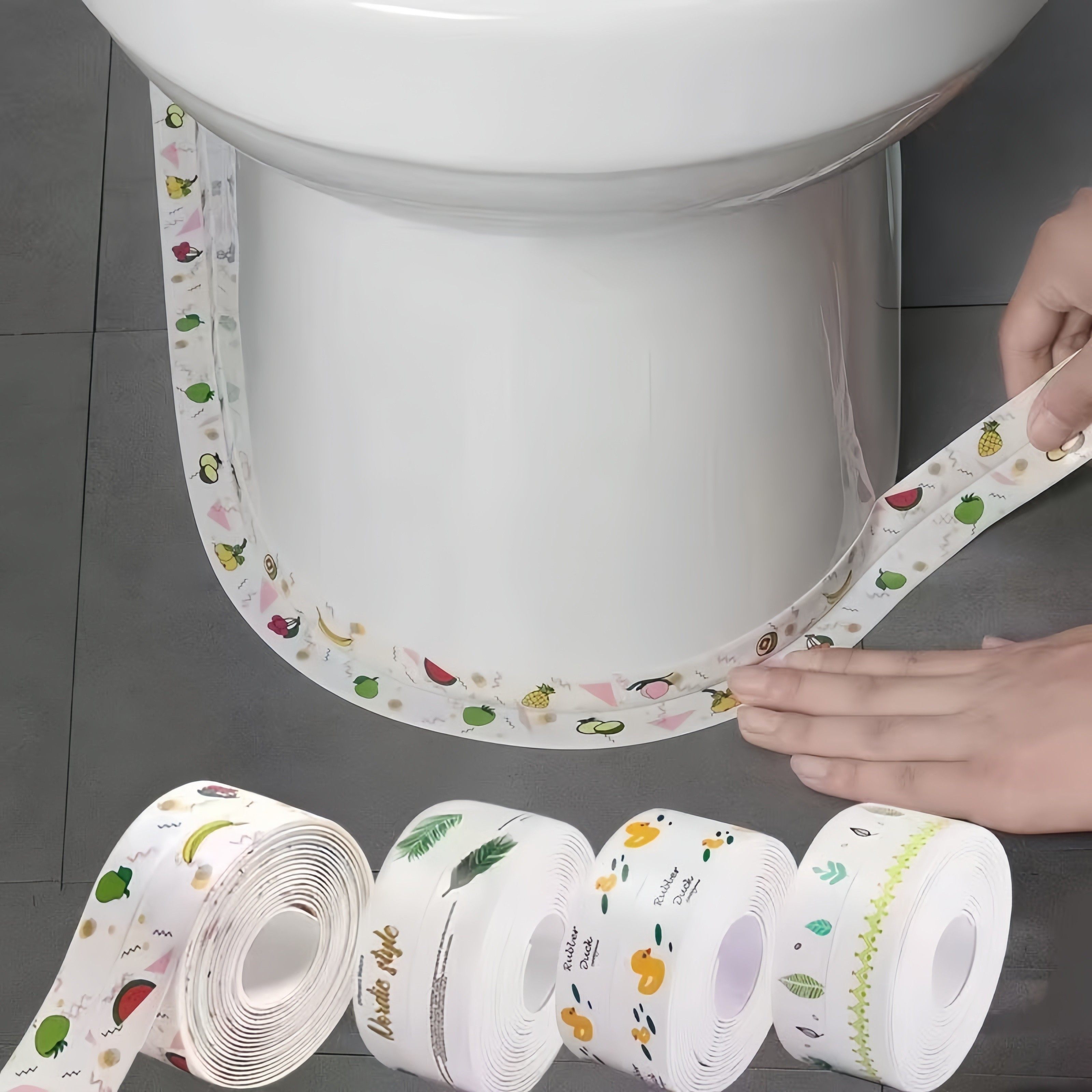 自粘美缝贴防水厨卫水槽封边防潮密封胶带卫生间马桶缝隙贴条防霉,淘宝优惠券,粉丝福利购,淘宝优惠卷