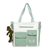 Шоппер, японская брендовая сумка для телефона, вместительный и большой тканевый мешок, вместительная и большая льняная сумка на одно плечо