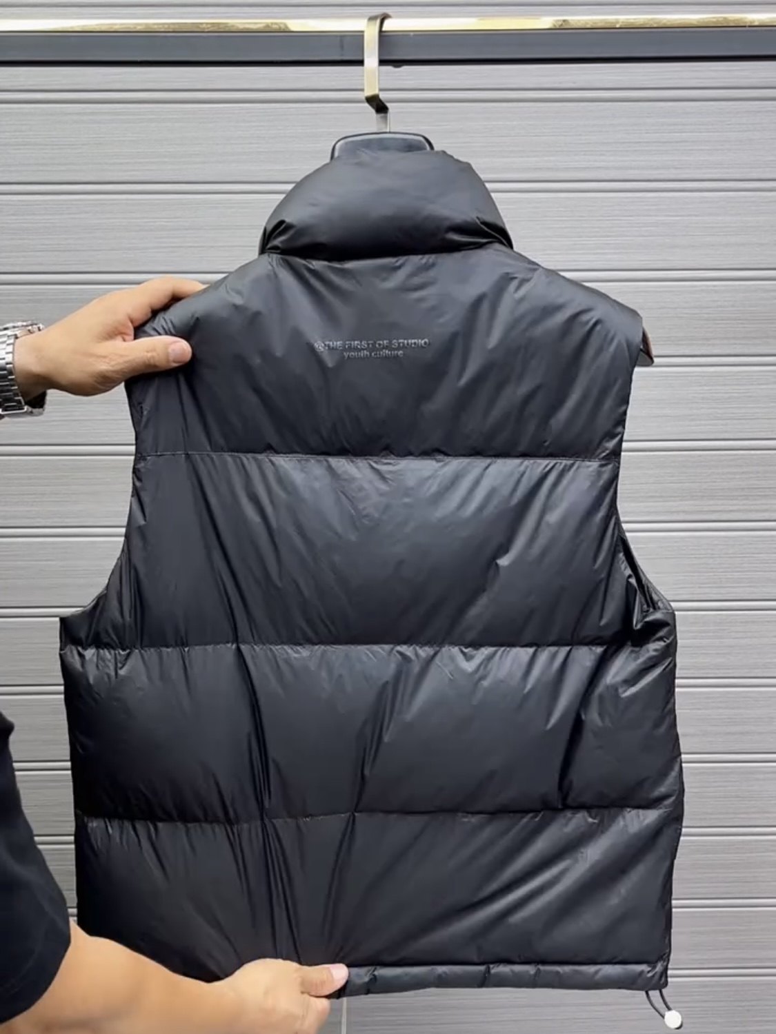 男士秋冬立领羽绒棉马甲2025新款时尚潮流百搭休闲流行背心坎肩男,淘宝优惠券,粉丝福利购,淘宝优惠卷