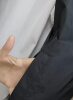 Autumn new men's baseball uniform double-sided jacket 2026 fashion trend versatile casual simple solid color jacket