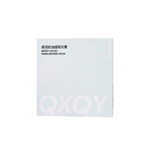 QXQY柔润奶油感高光膏 面部提亮凹陷修容提亮膨胀色水润跨境美妆 - 图3