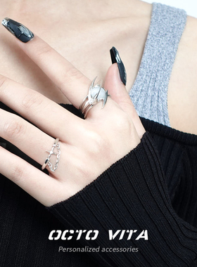 OCTOVITA宇宙行星系列戒指情侣