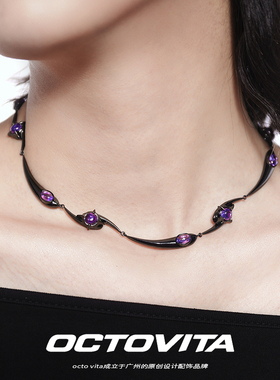 OCTOVITA冷淡风时尚潮项链女