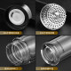 Fuguang double-layer thickened glass insulated tea cup