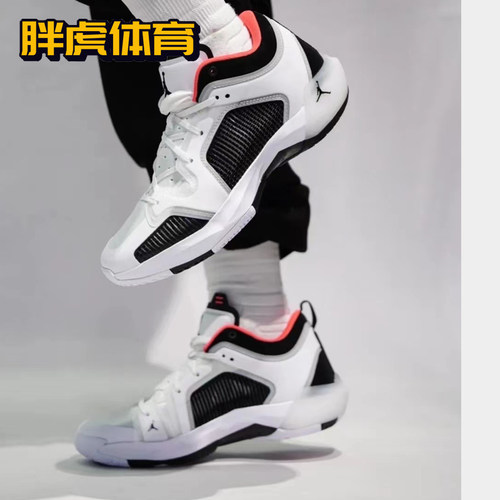 Nike Air Jordan37 Low AJ37男子低帮耐磨实战篮球鞋 DQ4123-100-图1