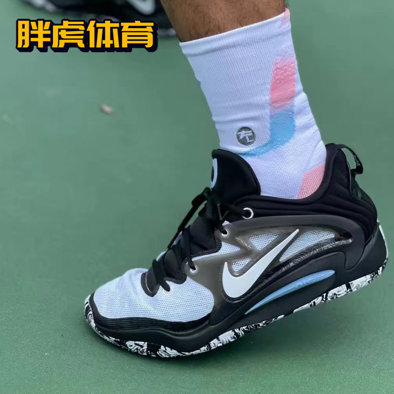 Nike KD15杜兰特15代首发zoom气垫缓震实战篮球鞋DM1054-100-图2