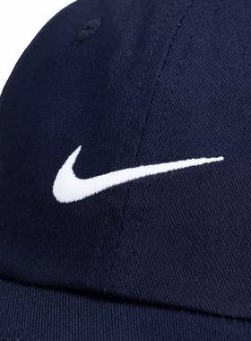 Nike耐克软顶棒球帽男女同款青少年运动透气可调节经典百搭鸭舌帽