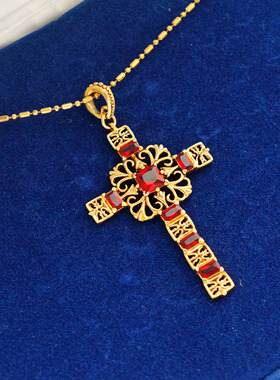 JBK杰奎琳带原盒项链古董首饰