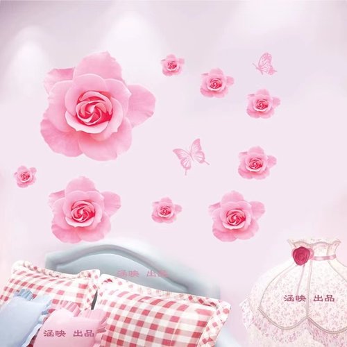 3d遮移除补洞向日葵瑕贴纸温馨黄色卧室立体花朵客厅可自粘墙贴画 - 图1