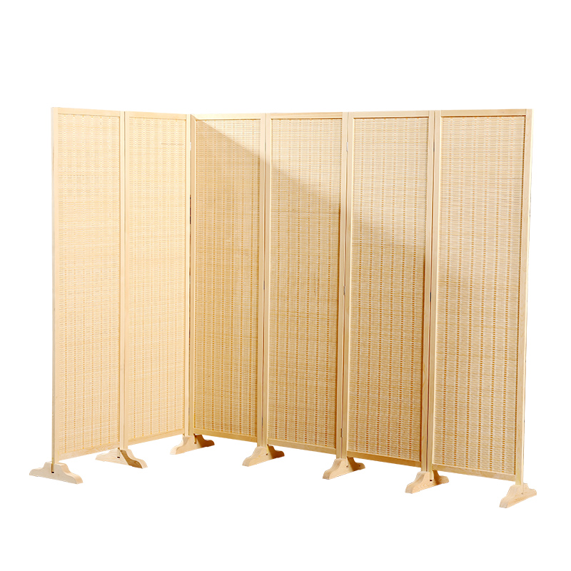 日式竹子屏风客厅卧室遮挡移动折叠隔断墙家用折屏挡板酒饭店平风,淘宝优惠券,粉丝福利购,淘宝优惠卷