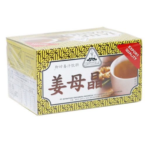 印尼姜母晶姜茶 即冲姜汁饮品姜母茶JAHE WANGI 15gx20包 300g - 图3