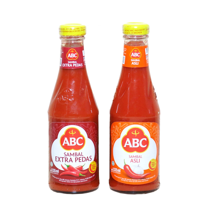 印尼加辣蒜味辣椒酱ABC sambal asli Extra Pedas蒜蓉辣椒酱335ML-图3