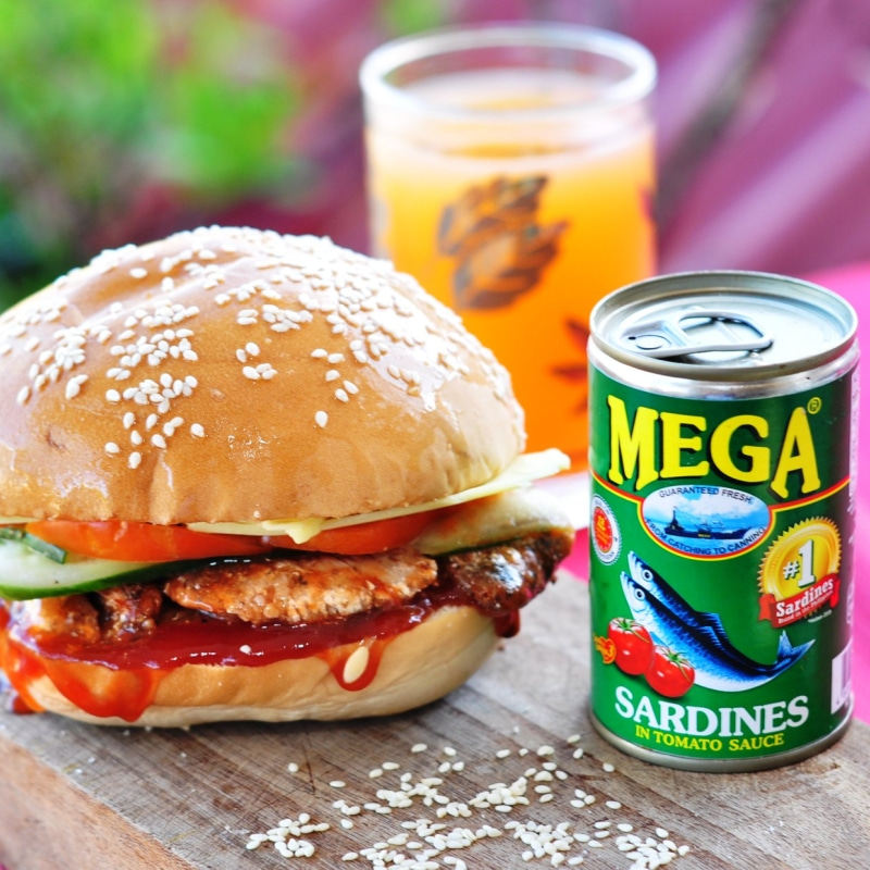 港版菲律宾MEGA美佳金装茄子沙甸鱼155g*2罐沙丁鱼罐头即食下饭菜 - 图1